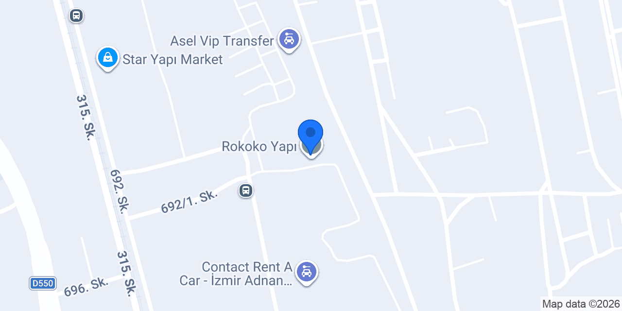 Rokoko Yapı konumu