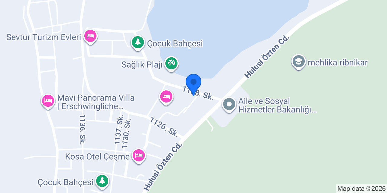 Alesya Otel konumu