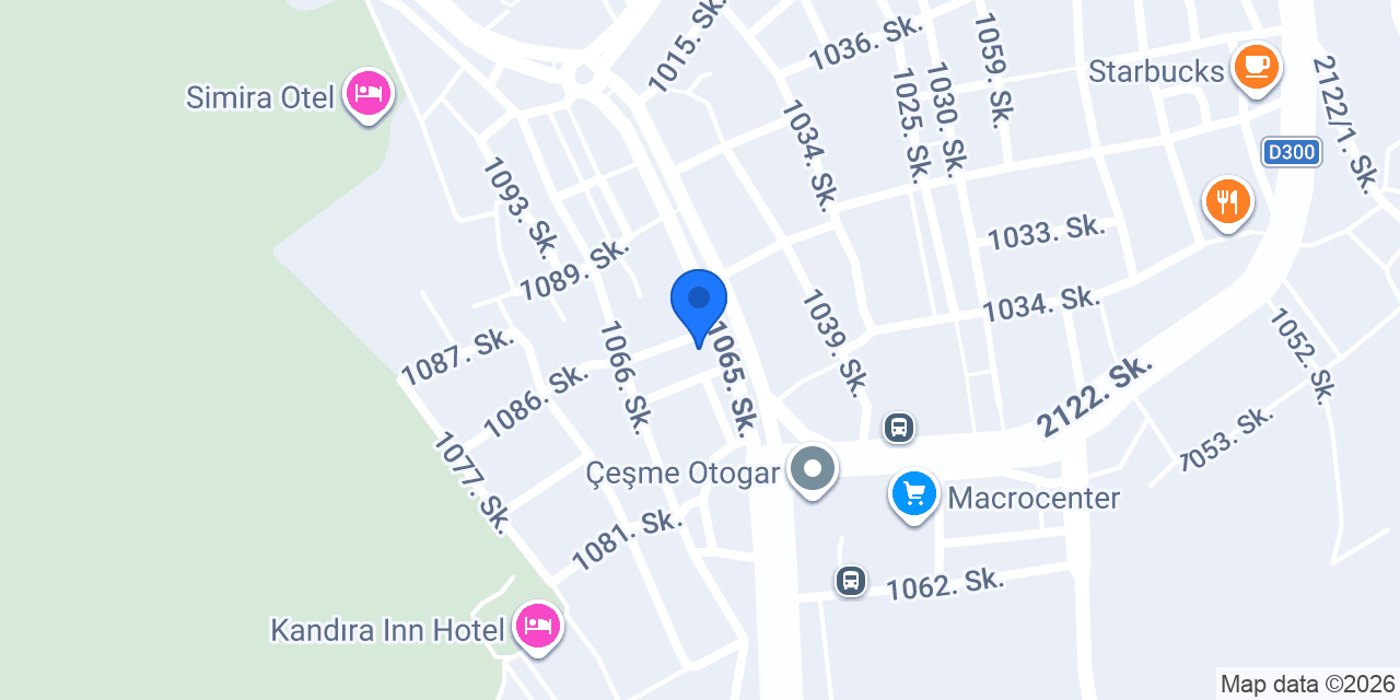 Çeşme Atilla Emlak konumu