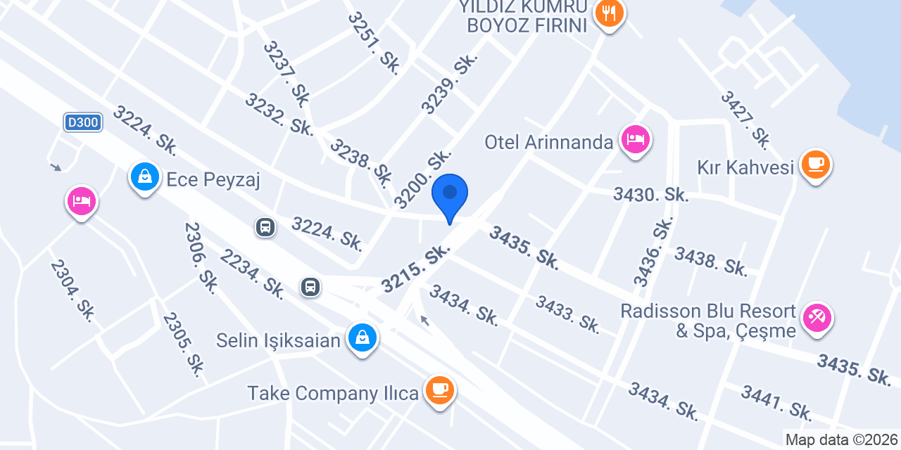 Çeşme Şirin Kuaför konumu