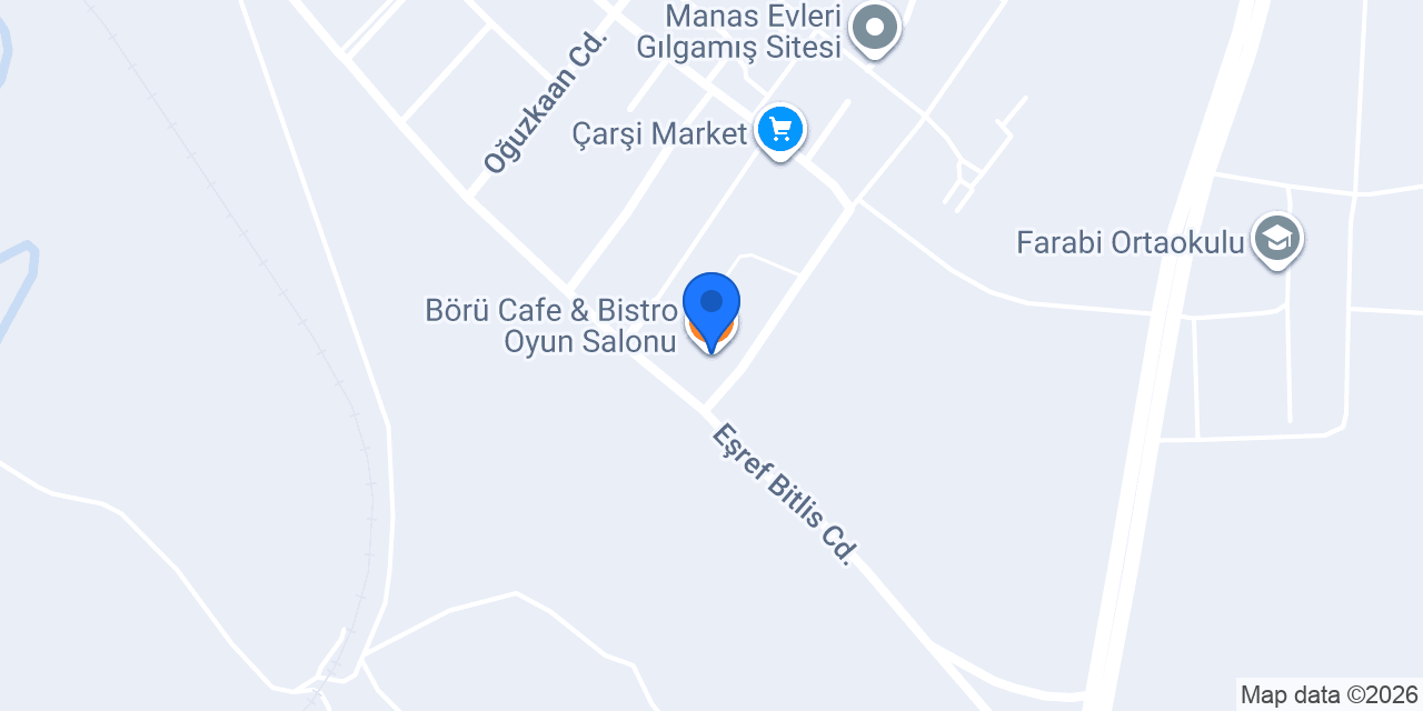 Börü Cafe & Bistro Oyun Salonu konumu