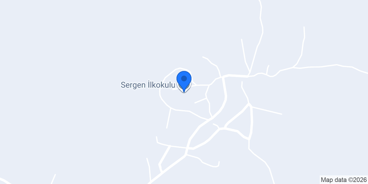 Sergen İlkokulu konumu