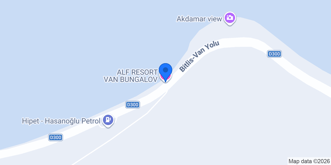 ALF RESORT VAN BUNGALOV konumu
