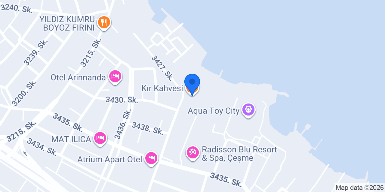 Kır Kahvesi konumu