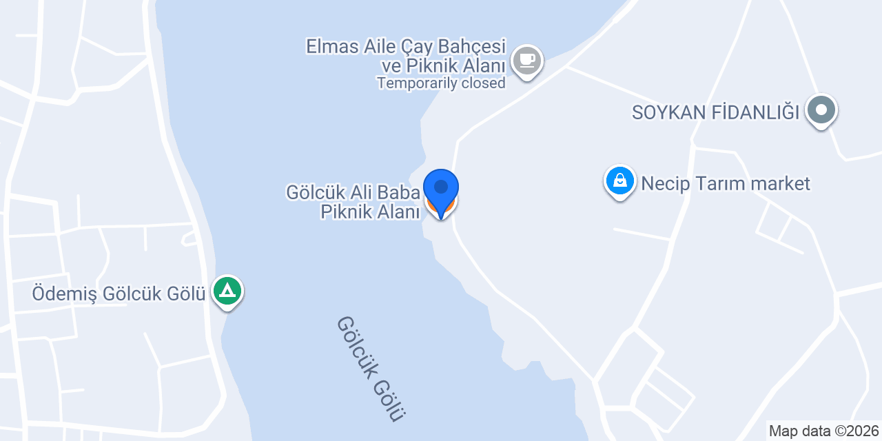 Gölcük Ali Baba Piknik Alanı konumu