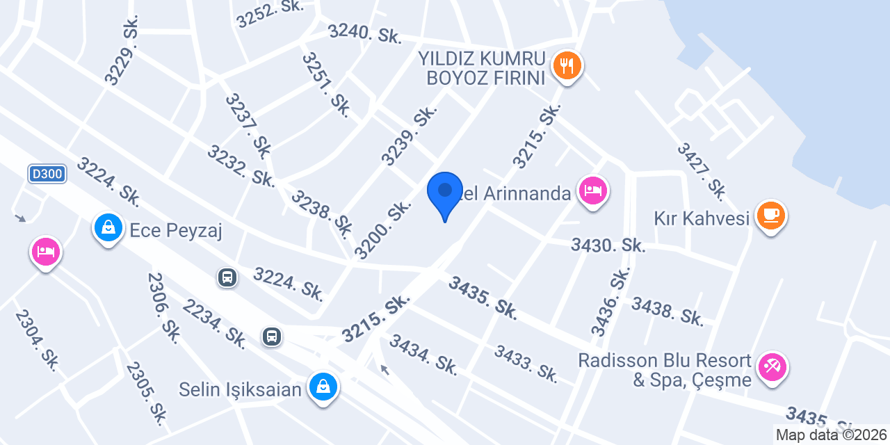 Çeşme BLS Elektrik & Uydu Çanak servisi konumu