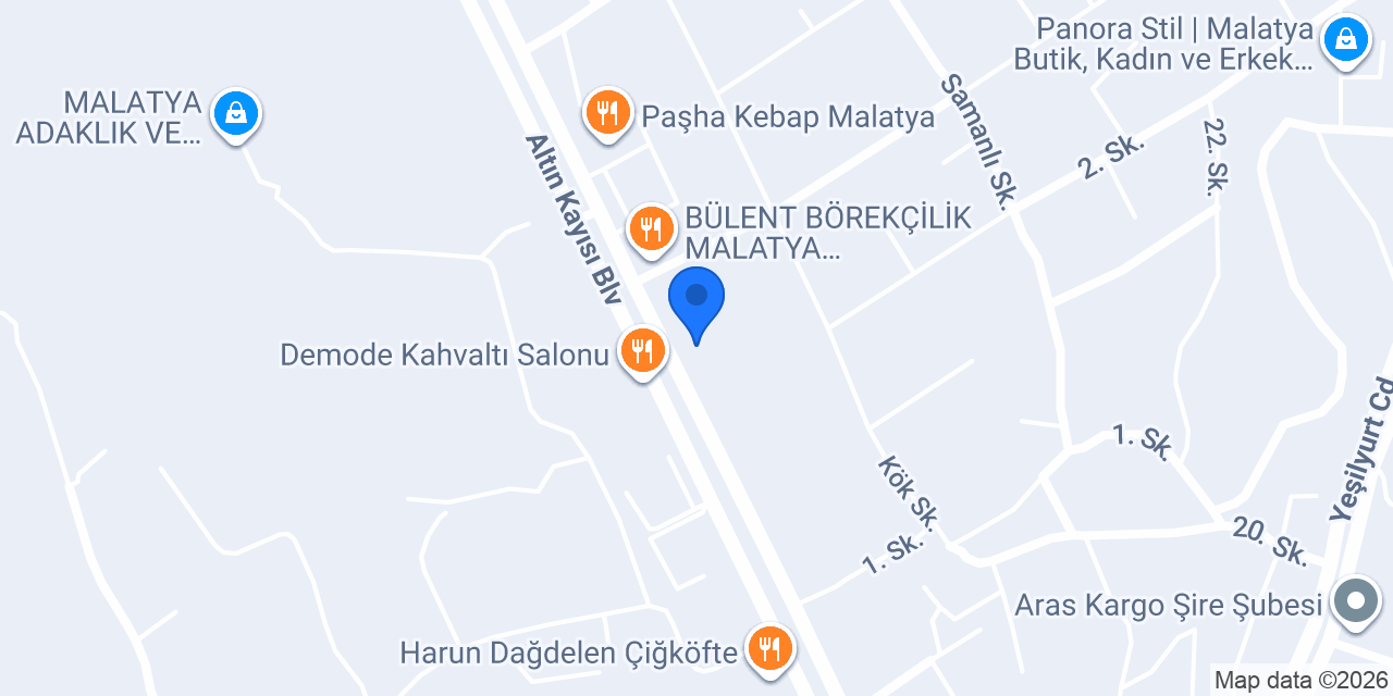 Şenay-Vahap Kuaför konumu