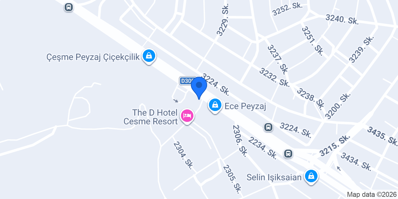 Kelebek Mobilya - Çeşme konumu
