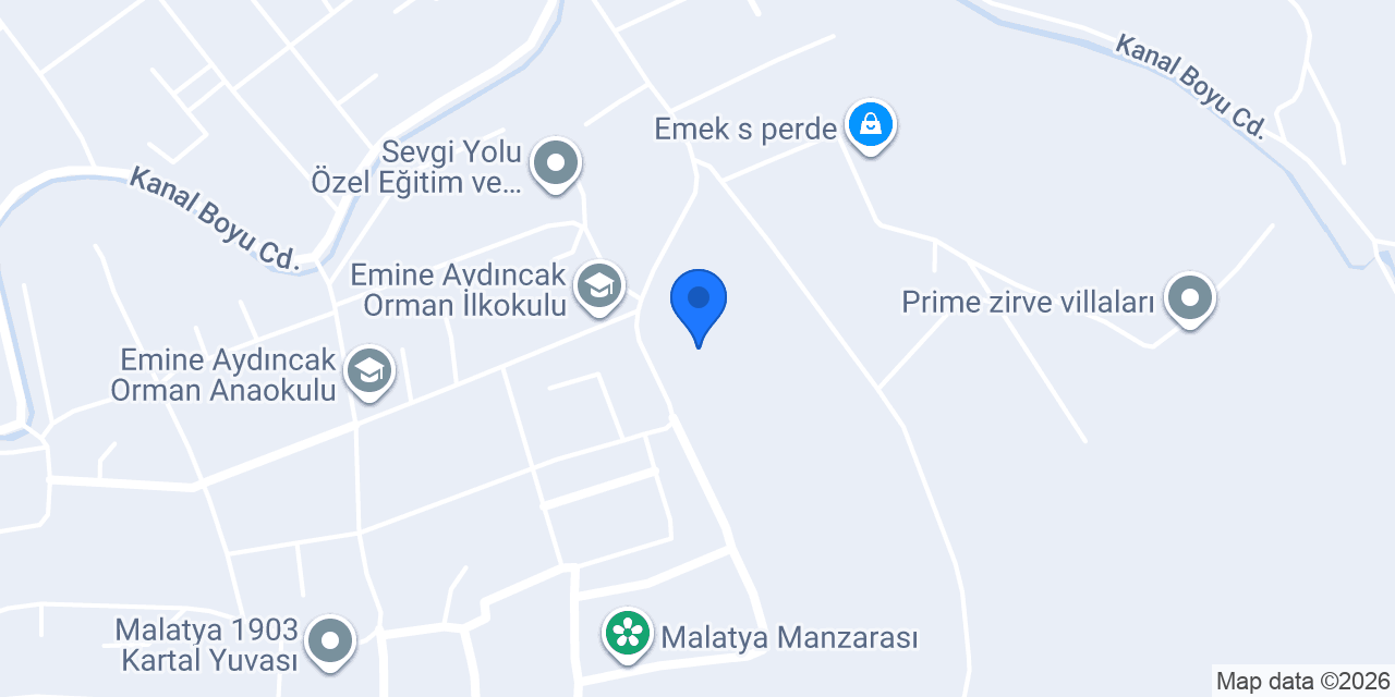 Elifnaz Kutlu Anaokulu konumu