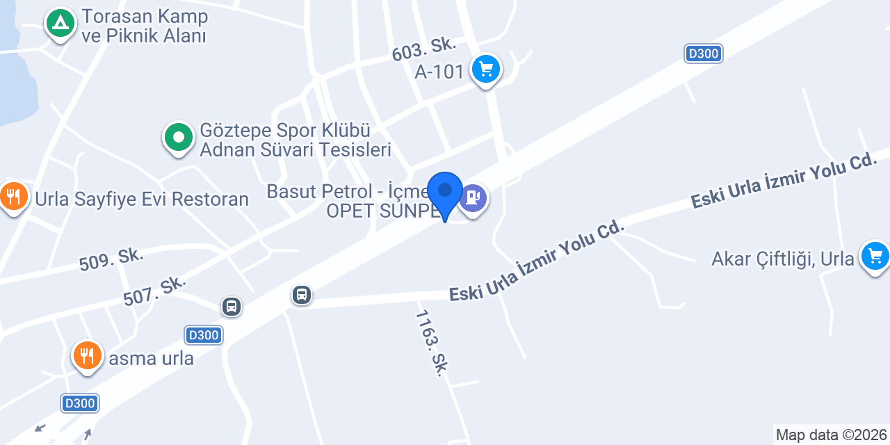 Torasan Peyzaj konumu