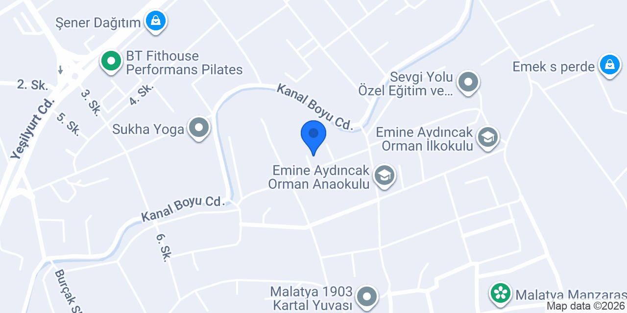 Özel Nene Hatun Kreşi konumu