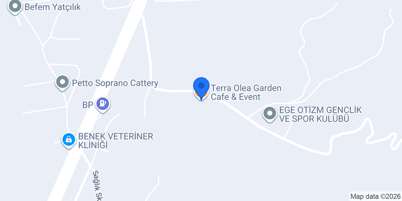 Terra Olea Garden Cafe & Event konumu