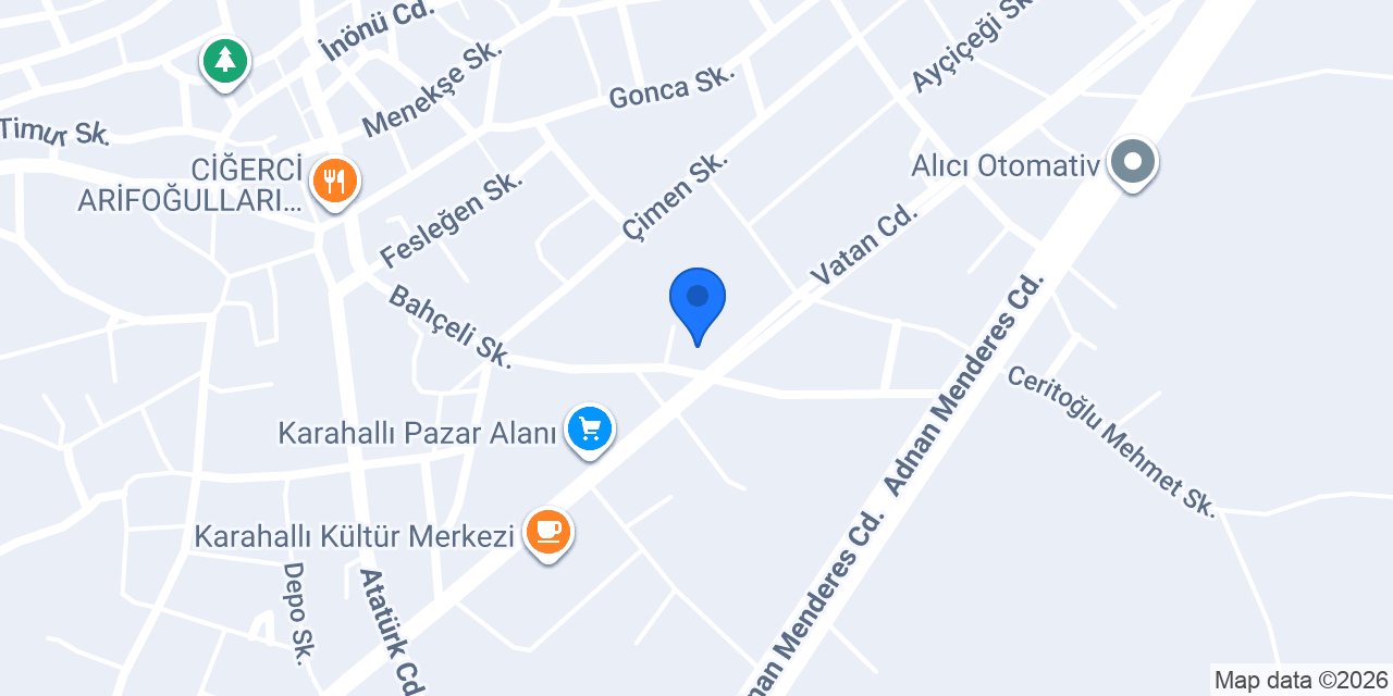 ÇORTAL HALI konumu