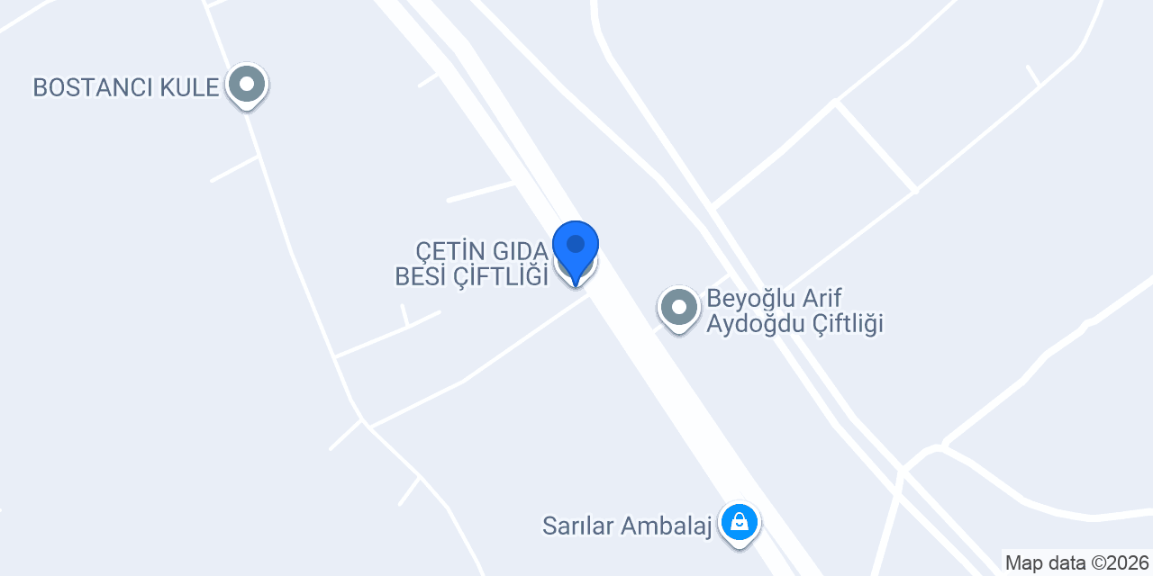 ÇETİN GIDA BESİ ÇİFTLİĞİ konumu