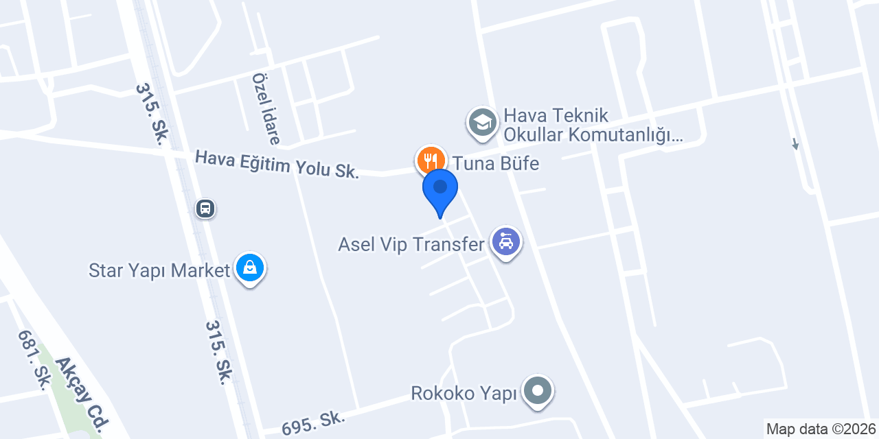 izmir aras oto servis konumu