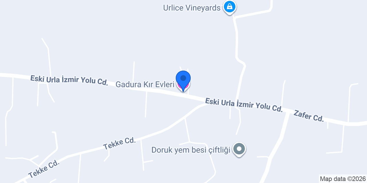 Gadura Kır Evleri konumu