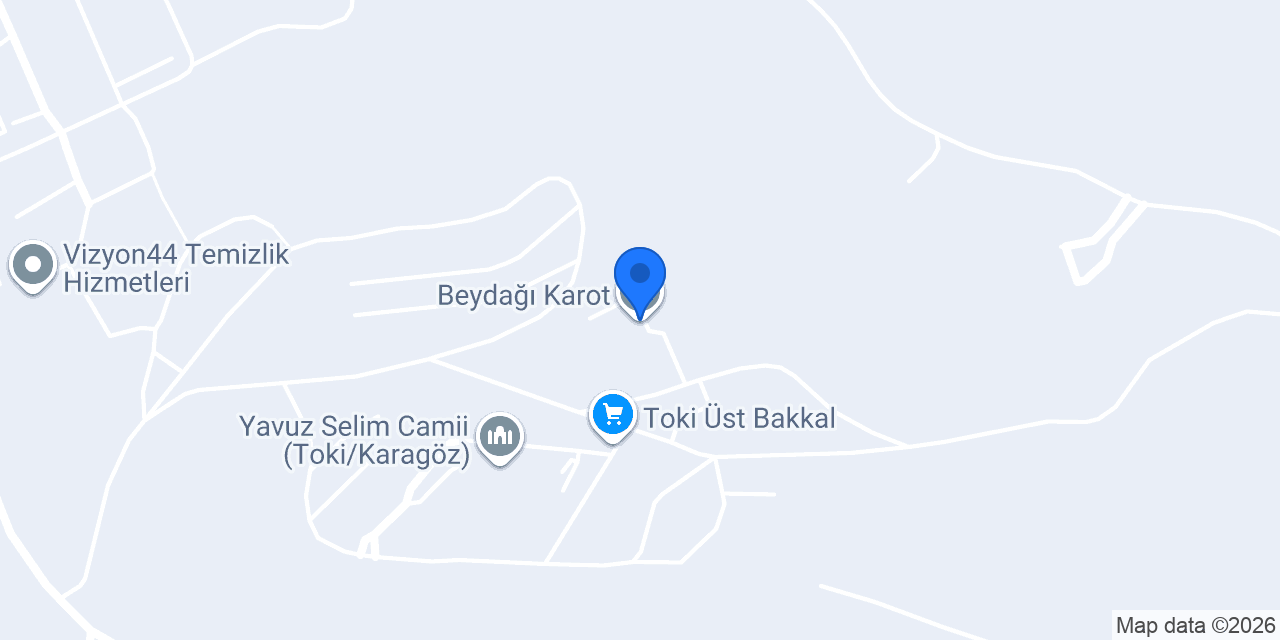 Beydağı Karot konumu
