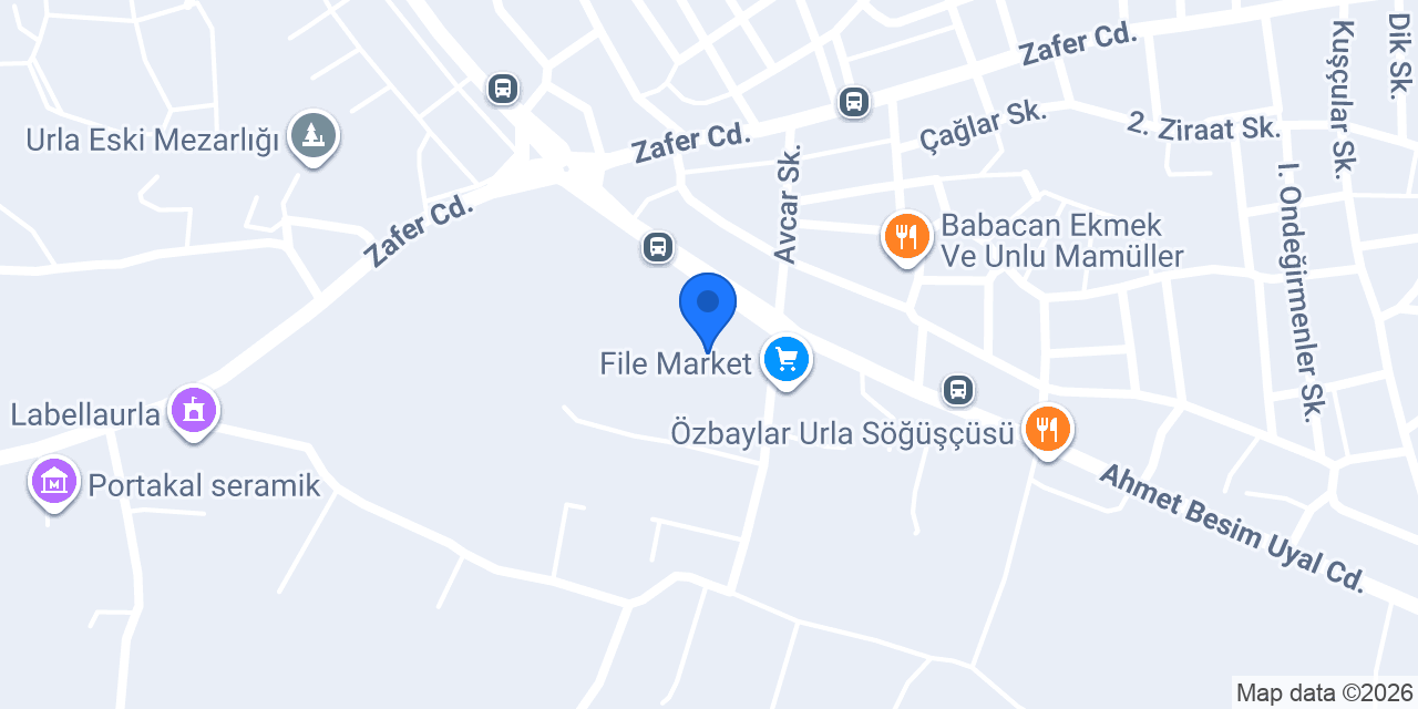 Urlavet Hayvan Hastanesi konumu