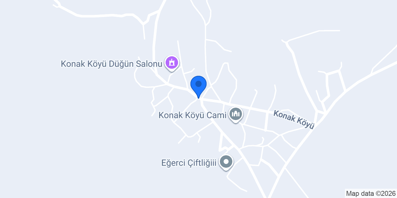 Konak İlköğretim Okulu konumu