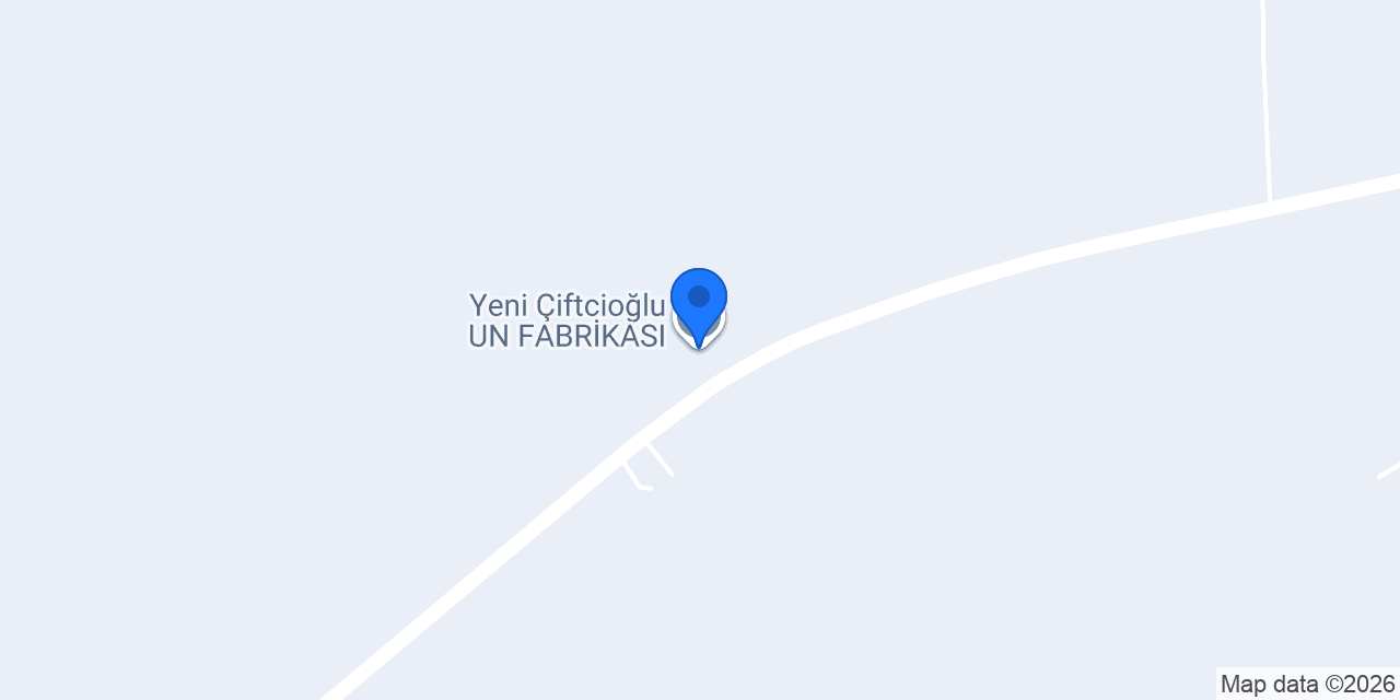 Yeni Çiftcioğlu UN FABRİKASI konumu