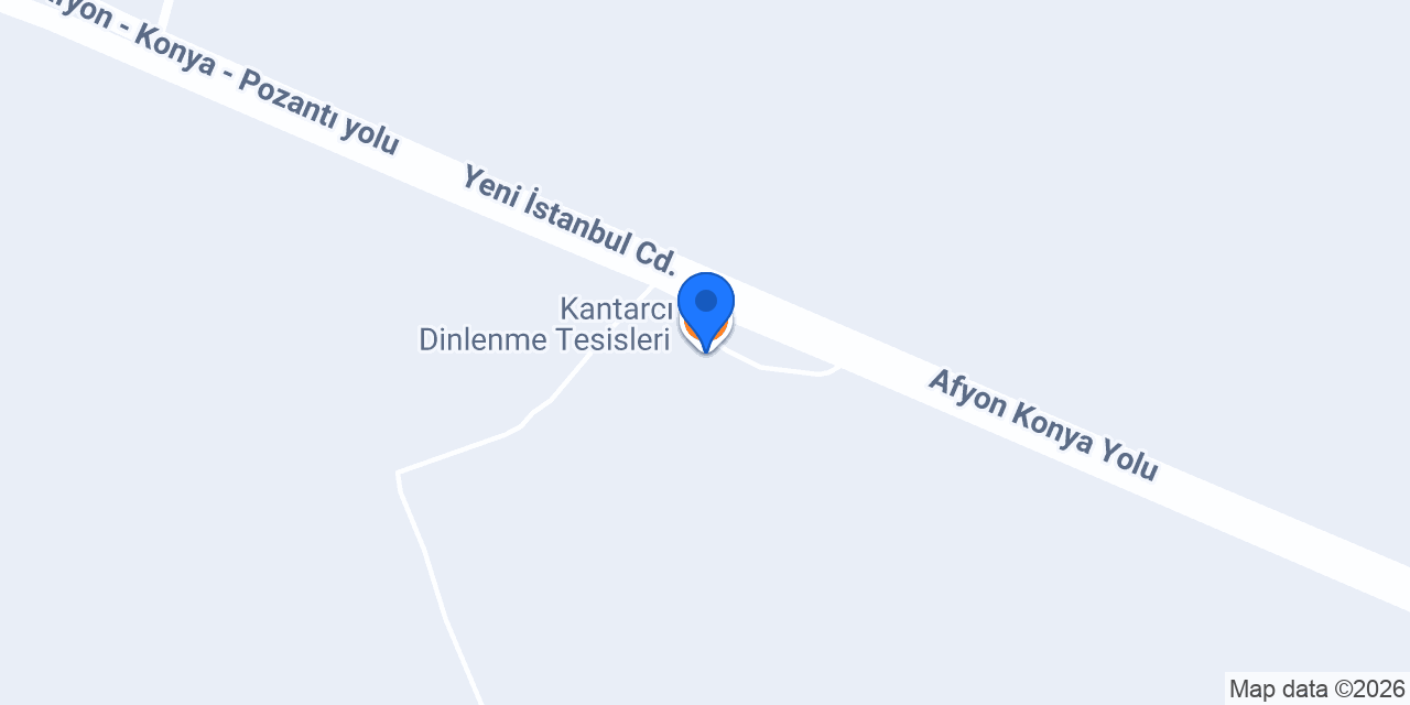 Kantarcı Dinlenme Tesisleri konumu