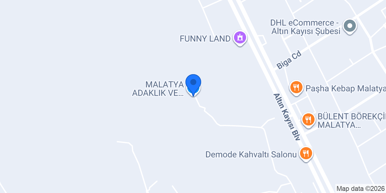 MALATYA ADAKLIK VE KURBANLIK TECDE konumu