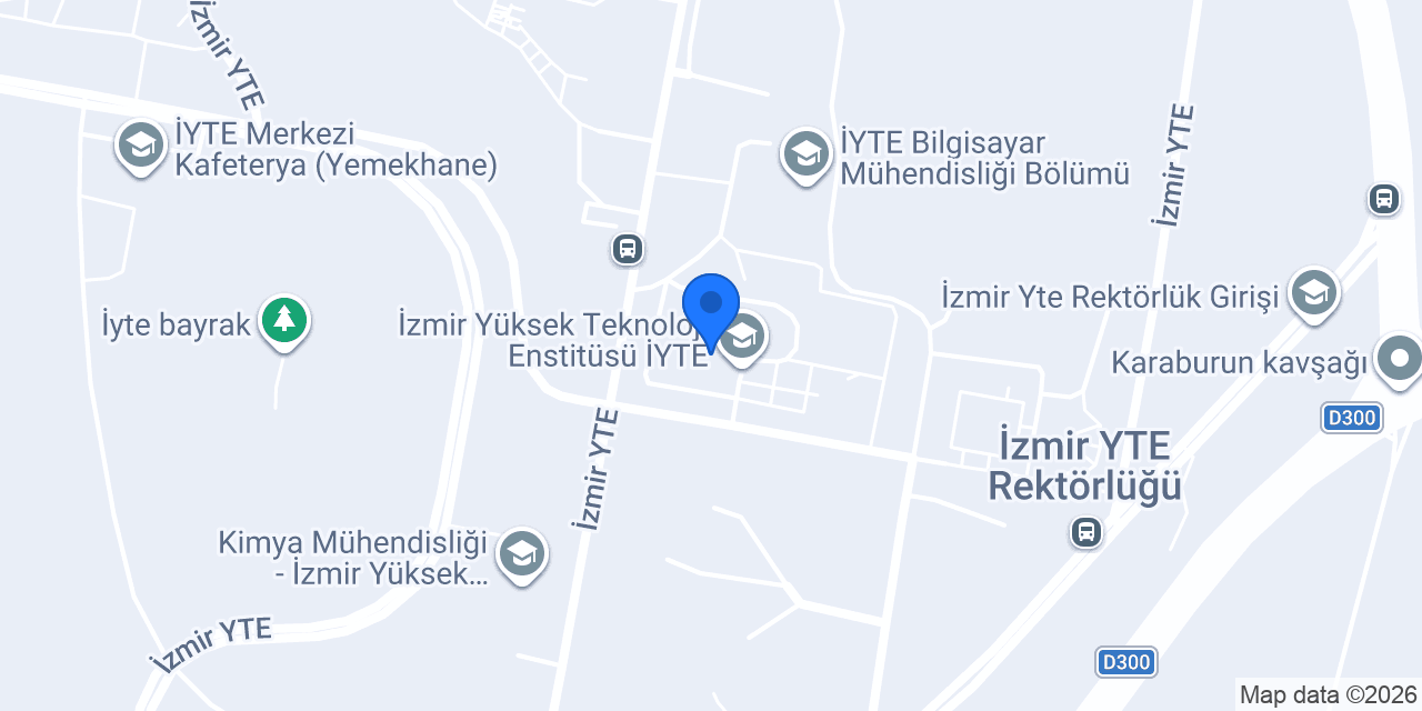 Izmir Institute of Technology Library iYTE Library konumu