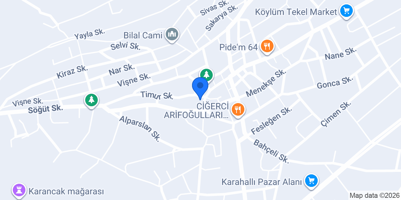Döşer Mobilya konumu