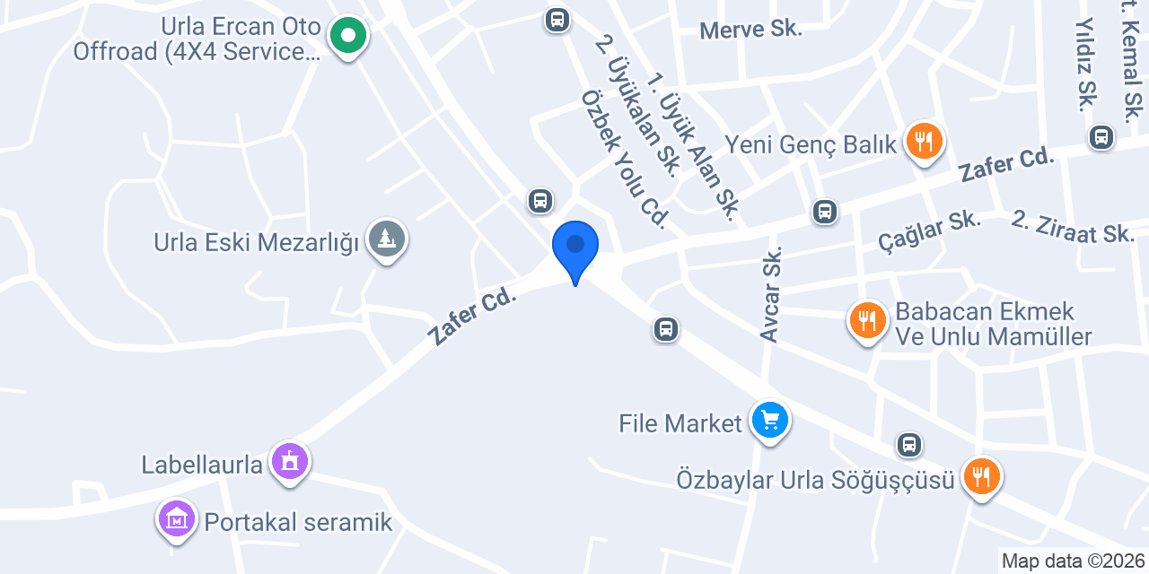 Şencan Ticaret konumu