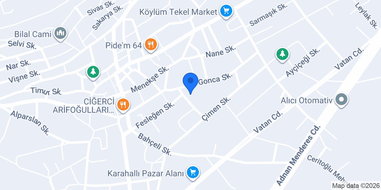 Cumhuriyet İlkokulu konumu