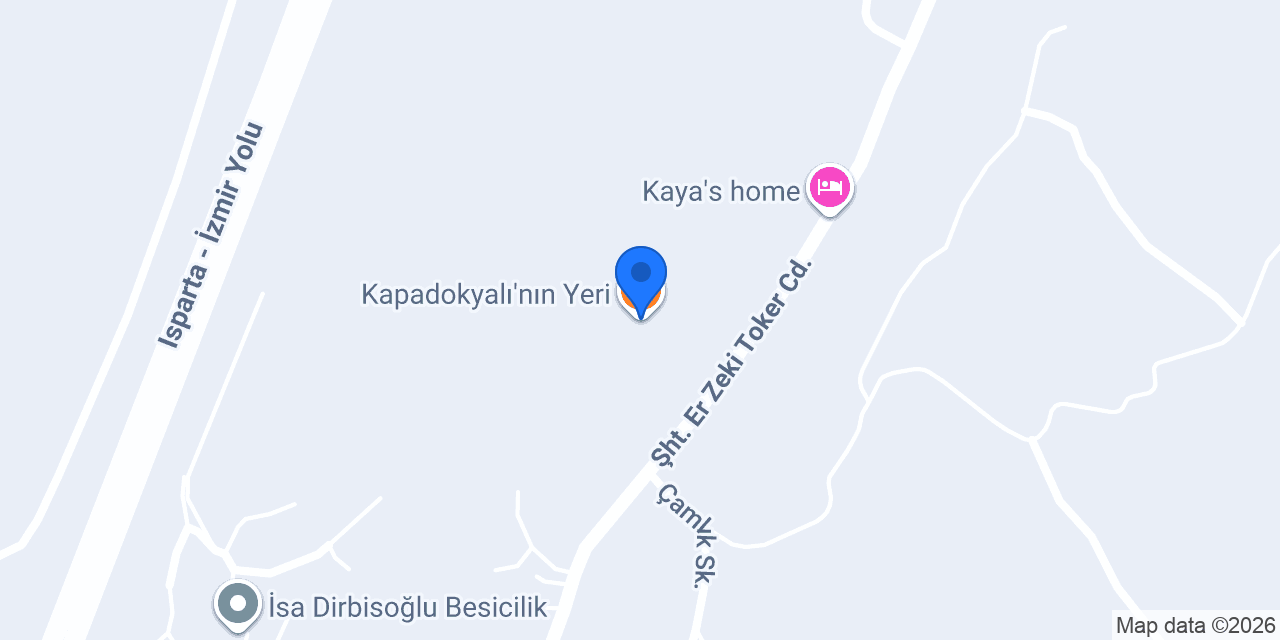 Kapadokyalı'nın Yeri konumu