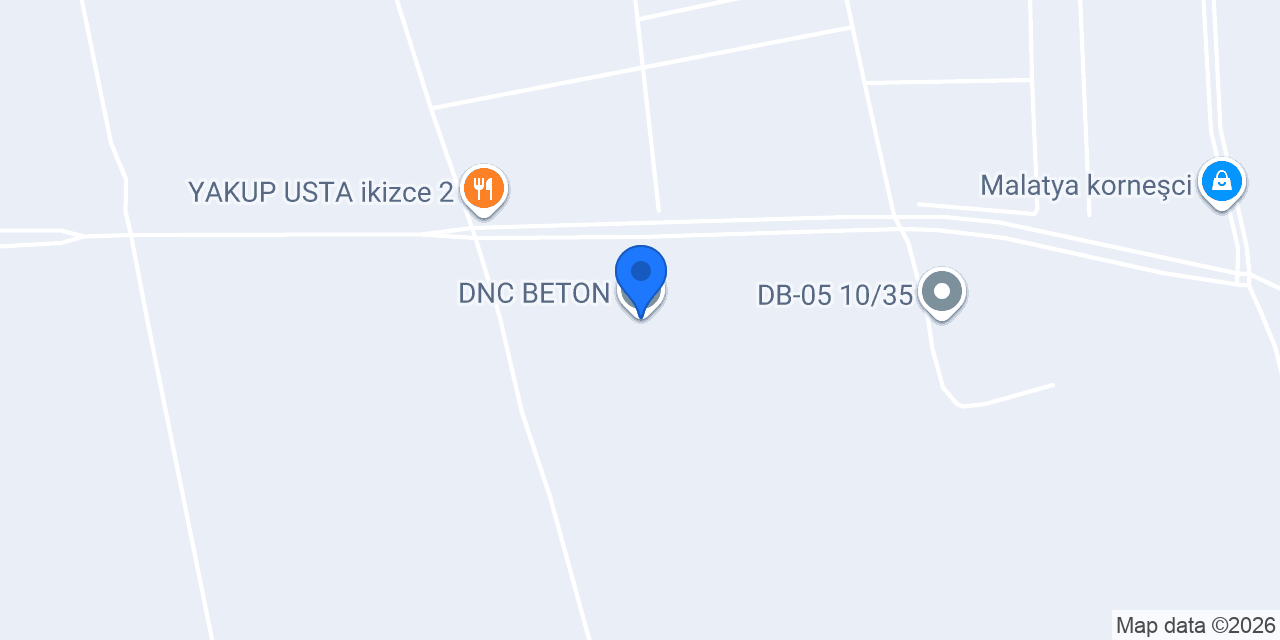 DNC BETON konumu