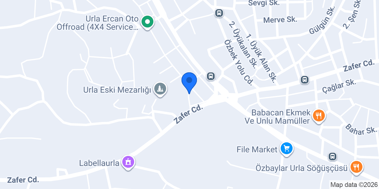 Rodos Tenekecilik konumu