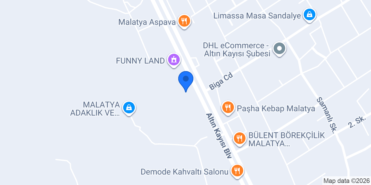 Yüksel emlak malatya konumu