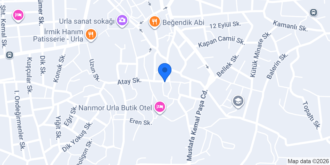 Void Urla konumu