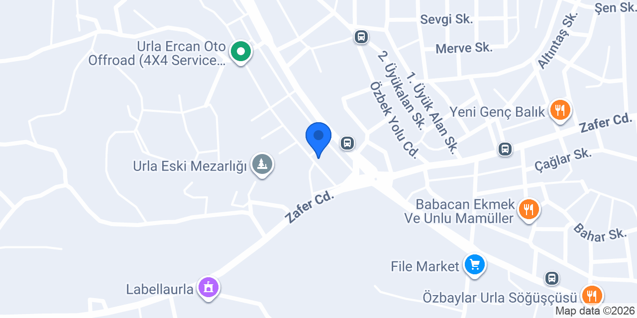 Özercan Matbaacılık konumu