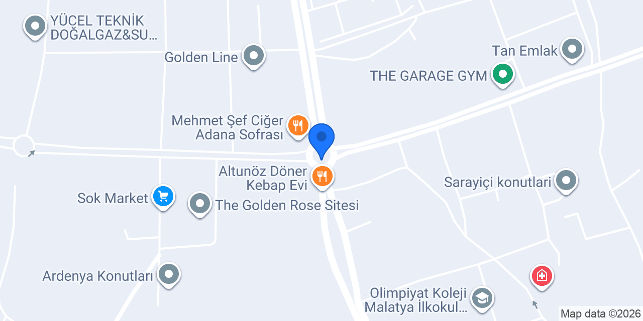 Malatya Özel Direksiyon konumu