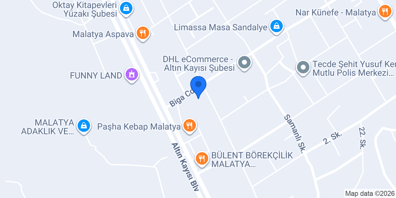 CENGİZ MÜHENDİSLİK DOĞALGAZ konumu