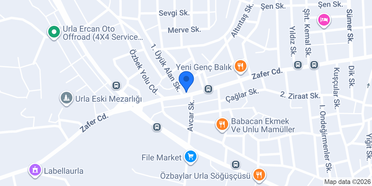 Küçük ev Cafe konumu