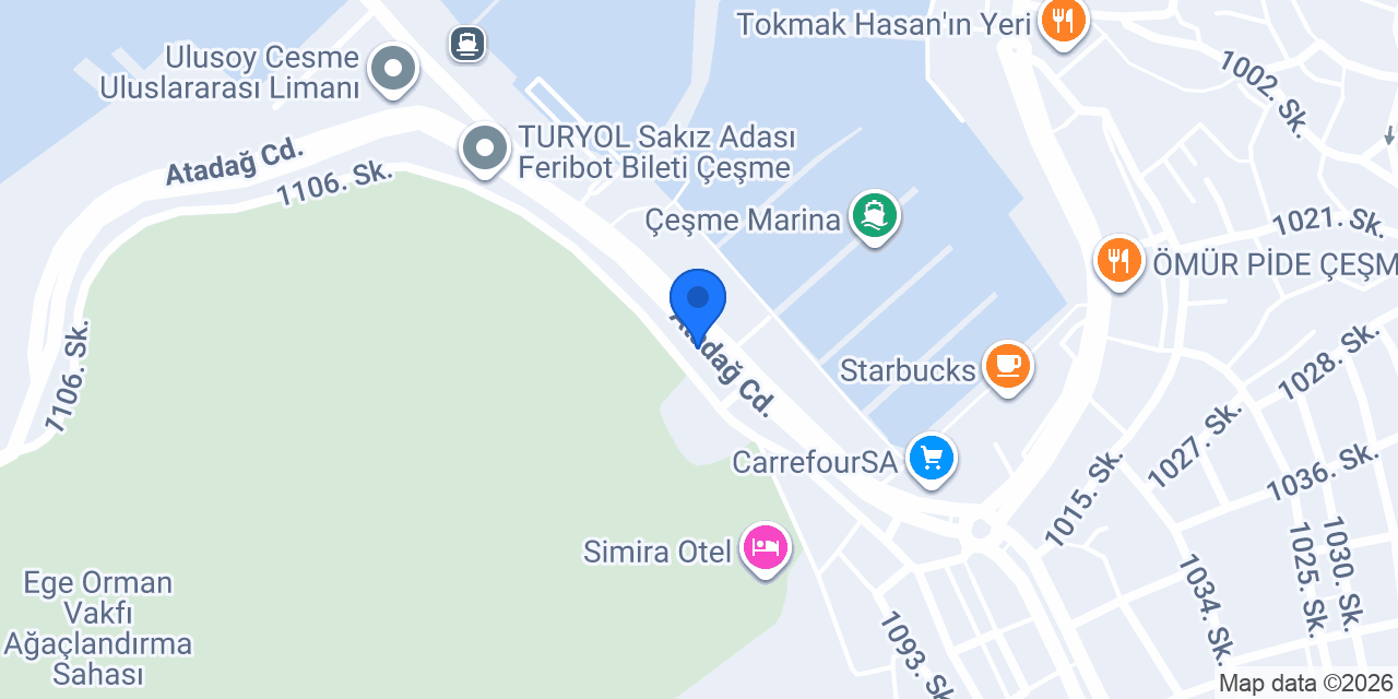 OME Real Estate Cesme konumu
