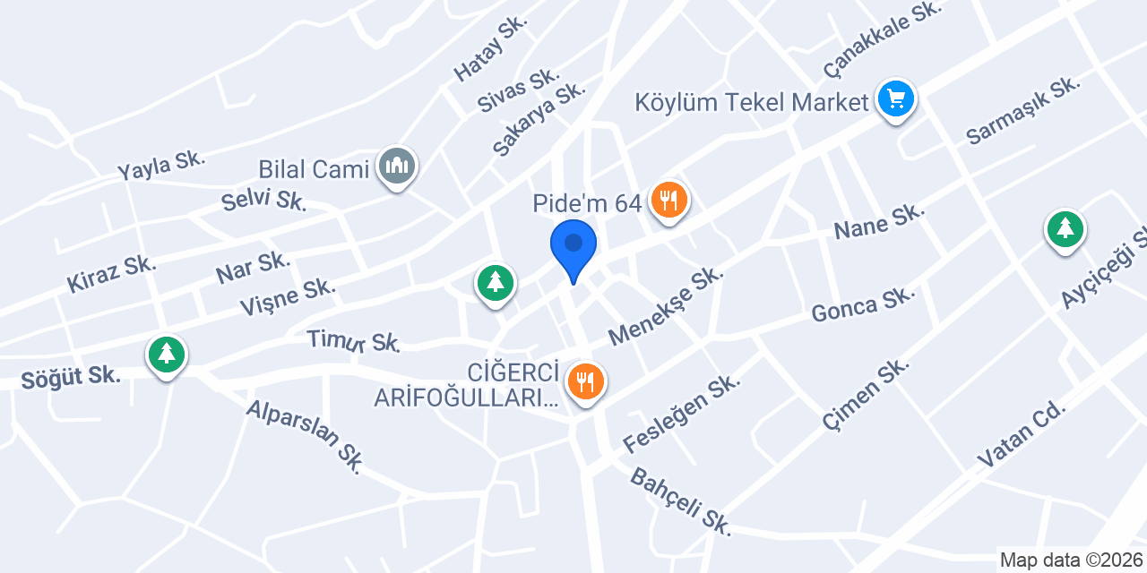 KARAKAYA PİDE SALONU konumu