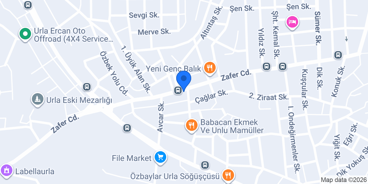 Bahar Yapi Market konumu