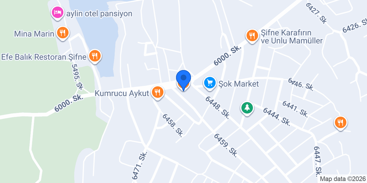 Oses Çiğ Köfte konumu