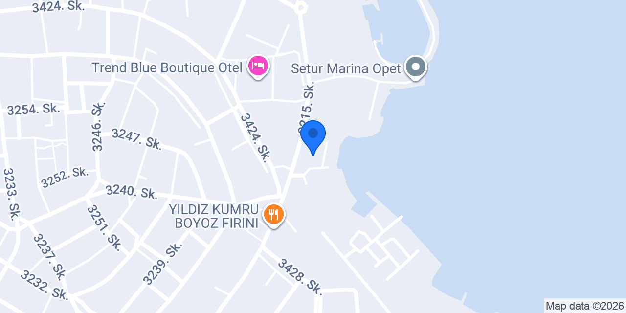 Çeşme Batı padel konumu