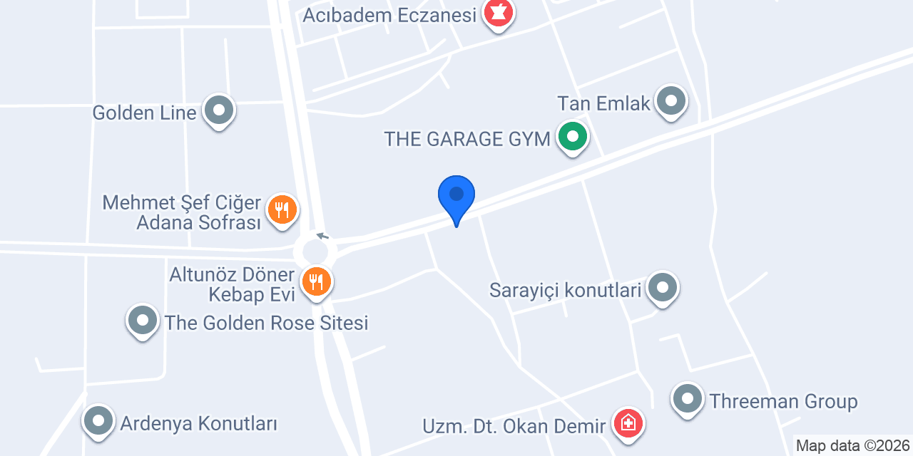 BF GARAGE konumu