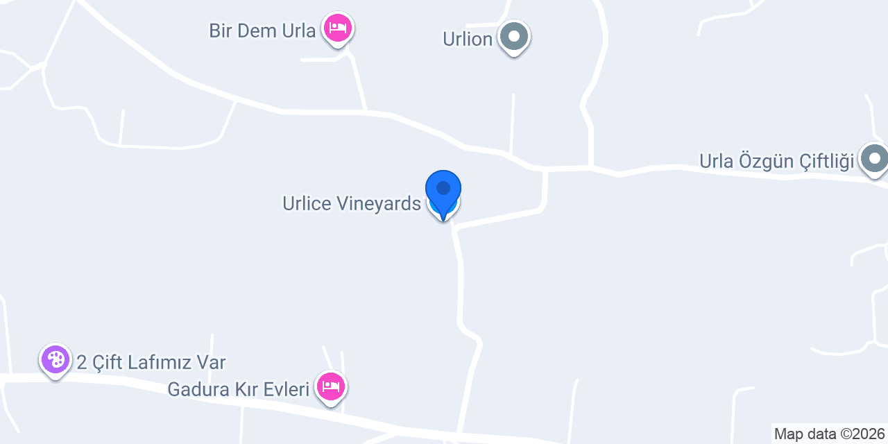 Urlice Vineyards konumu