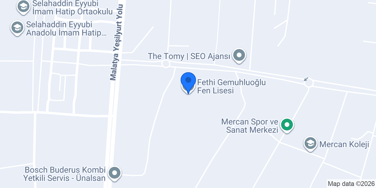 Fethi Gemuhluoğlu Fen Lisesi konumu