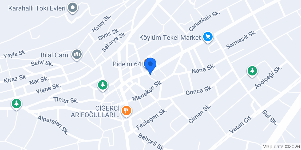 Sağlık Eczanesi konumu