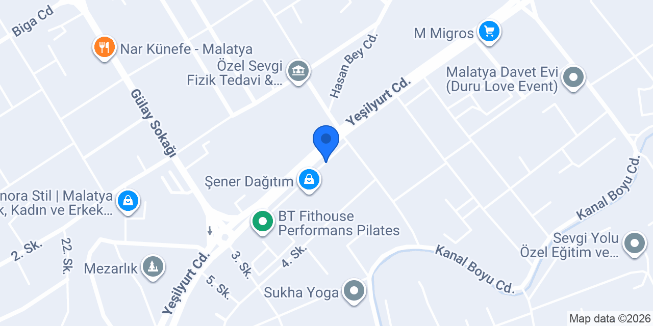ÜLGEN Sposa konumu