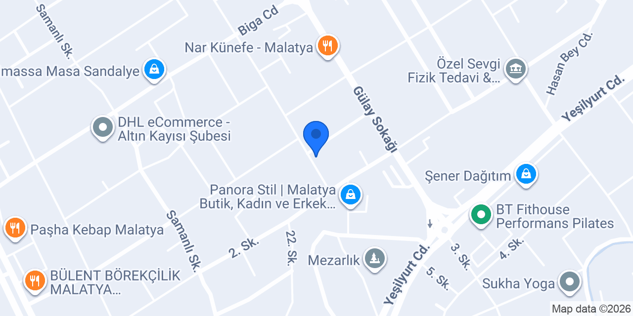 Şamlıoğlu Oto Lastik konumu